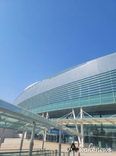 킨텍스 제1전시장 건물 일체형 태양광(BIPV태양광)