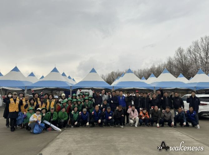 여주시 흥천면, 벚꽃축제 맞이 환경정화 활동 실시