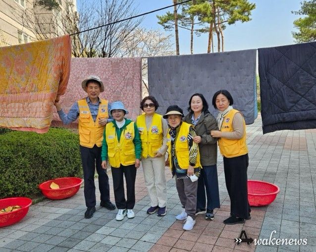 고양시 원신동 적십자봉사회, 이웃 위한 '빨래 봉사' 실시