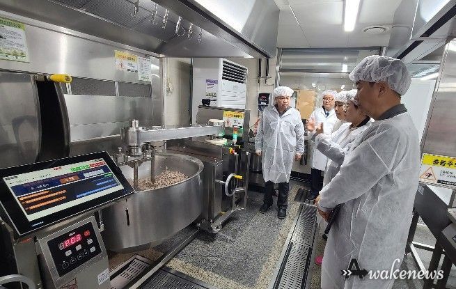 경기도시흥교육지원청, “학교급식 조리로봇” 도입 및 운영 현장 확인