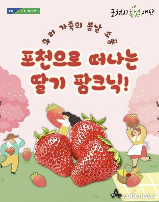 포천시농업재단, ‘포천으로 떠나는 딸기 팜크닉’ 성황리 운영